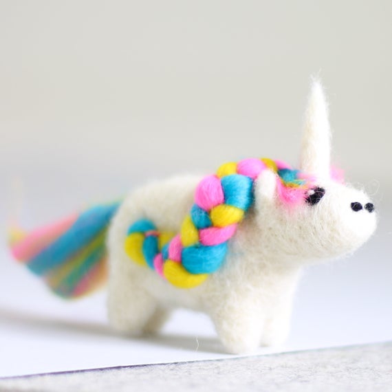 Unicorn Mini Felting Kit - CoolCrafting