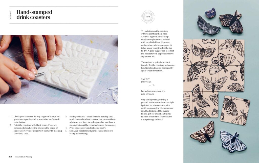 Modern Block Printing: Over 15 Projects Designed to be Printed by Hand ...